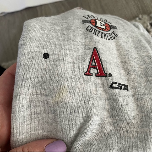 NBA Miami Heat Basketball Kids Pullover Hoodie Sweatshirt Size 7 Made in USA - Picture 5 of 6